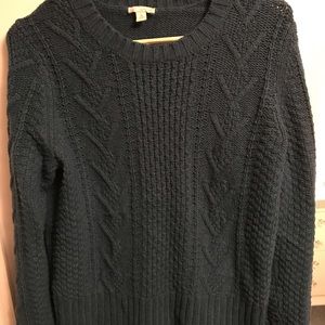 Gap wool-blend sweater in teal, size large tall